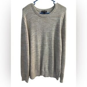 Express Men’s Knit Sweater – Size XL – Neutral Oatmeal / Beige